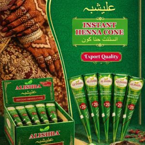 ALISHBA INSTANT HENNA CONE (12pcs)